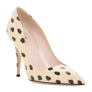 kate spade new york Licorice Snake Embossed Pump
